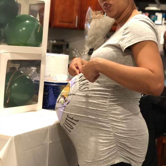 Maternity Star Wars Grogu tee - Picture 3 of 3